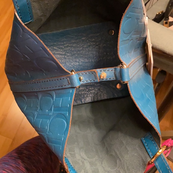 Carolina Herrera Teal Matryoshka with Charm NEW - Picture 8 of 15